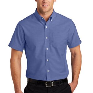 S659 Port Authority® Short Sleeve SuperPro™ Oxford Shirt